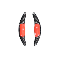 ES BP-FT-621 Voiture Accessoires Décalage Paddle Couverture En Fiber De Carbone Véritable Volant Extension Pour Toyota Camry Corolla 2018 +