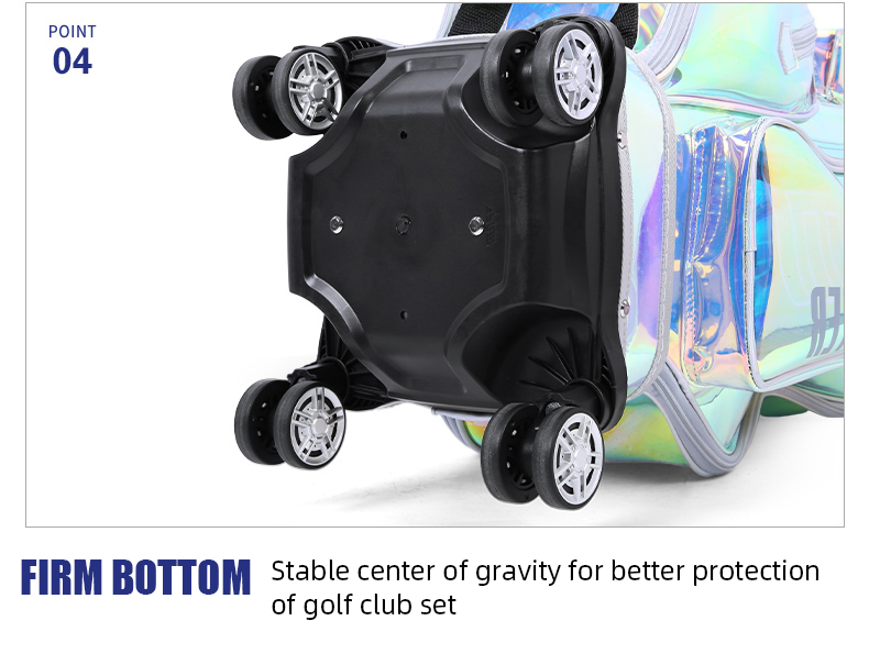 PGM QB122 funny golf bags tpu waterproof golf travel bag with wheels企业官网
