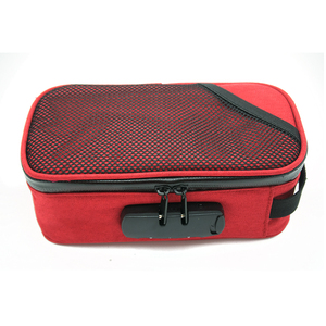 Custodia con Logo personalizzato da viaggio in carbonio foderato per uso olfatto borsa leggera e custodia per odore con serratura a combinazione casi speciali - Product Image 5