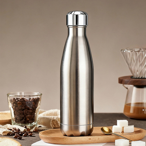 OEM 500 ml <b>Metal</b> Printed Cola Shaped Drinking Water Bottle 17 oz Thermal 304 Stainless Steel Gym Sport Insulated <b>Flask</b> - Product Image 1
