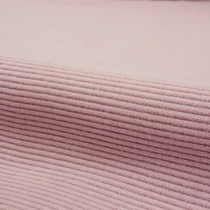 Tissu côtelé certifié Gots en polyester à haute élasticité 1x1 tissu côtelé pour vêtements de maison pour femmes - Product Image 2