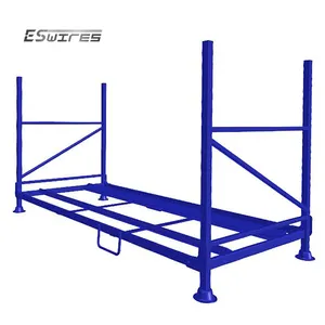 Professional Supplier High Quality Convenient Truck Tyre Storage Stacking Steel Rack for Warehouse