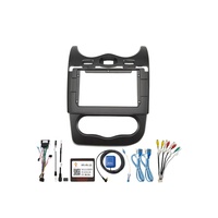 Kit de cadres DVD de voiture Meihua, avec harnais, câbles, pour Renault Sandero 10.1, 2013 pouces, autres pièces de voiture, livraison gratuite