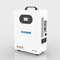 Convertisseur d'énergie hybride 1KW 48V avec système solaire intégré MPPT, convertisseur de stockage d'énergie pour le stockage solaire domestique