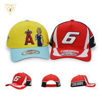 Casquette de baseball en coton à 6 panneaux avec logo de pêche personnalisé, casquette non structurée pour hommes et femmes