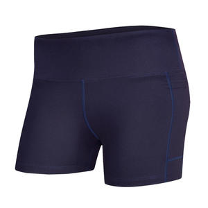 Shorts de Yoga Transpirables para Mujer, con Logotipo Personalizado, Shorts Deportivos Sólidos de Secado Rápido, Cintura Alta, Efecto Push-Up, Conjuntos de Gimnasio sin Costuras - Product Image 4