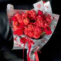 Papier d'emballage pour bouquet en carton argenté recyclable, motif nœud d'amour, épais, pour fleurs, 5 feuilles/sac, DIY floral