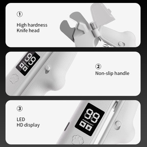 2-in-1 Smarter LED-Krallenschneider & -Trimmen, ABS HD Display, Ergonomischer Griff, Umweltfreundlich für Katzen & Hunde, Tierpflegebedarf für Innenräume - Product Image 6
