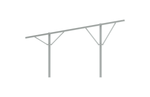 Système de montage au sol en acier de 1MW pour panneaux solaires pour les projets de structure en aluminium de toit de carport - Product Image 6