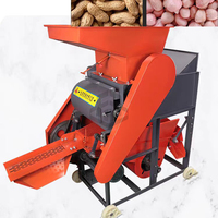 Machine d'enlèvement de balle d'arachide Offre Spéciale 200 kg/h,500 kg/h, décortiqueur d'arachide automatique de grande taille de 1 T/h