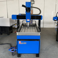 Petit routeur cnc bois aluminium pierre acrylique fraiseuse 6090 cnc routeur avec ATC