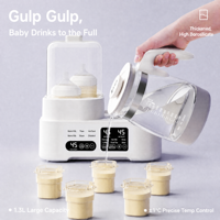 Chauffe-biberon multifonctionnel, stérilisateur et bouilloire électrique, bouilloire intelligente 12-en-1 pour la crèche