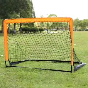 Atacado 4ft objetivo de futebol-Actearlier mini pop up gol de futebol, portátil dobrável