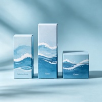 Maßgefertigte Größe Schlichtes Design Kosmetik-Verpackungsboxen Wattepads-Verpackung
