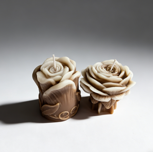 Velas de Café <span class=keywords><strong>y</strong></span> Rosa Ecológicas Zijin, Cera Vegetal de Soya, Duración de 20 a 40 Horas, para Decoración Sostenible del Hogar - Product Image 6