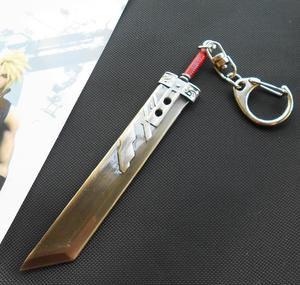 Llavero con colgante de arma, juego genial, Final fantasy <span class=keywords><strong>Cloud</strong></span> <span class=keywords><strong>Strife</strong></span>, venta al por mayor - Product Image 4