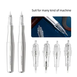 Cartridge Tattoo Needles Einweg-sterilisierte Sicherheits-Tattoo-Nadel 1R/3R/5R/5F/7F für digitale Augenbrauen-/Lippen-/Eyeliner-Maschinen