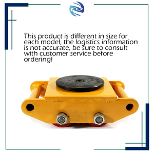 उपकरण परिवहन के लिए भारी शुल्क मशीनरी स्केट 360 डिग्री घूर्णन इस्पात मंच - Product Image 6