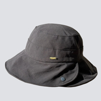 Nuevo Sombrero de Pescador Unisex de Poliéster con Diseño de Puntos, Estilo Vintage, con Lazo, Ala Ancha, Plegable, Ajustable, para Cabezas Grandes, Ideal para Viajes