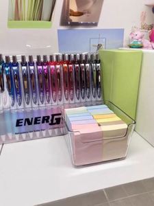 Memo Account Storage and Organizing Box Desktop Student Transparent Box Acrylic Girl Heart Cute Storage Box - Product Image 6