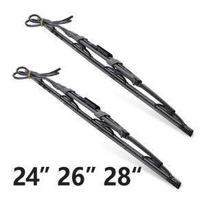 Spazzole Tergicristallo di Alta Qualità, Tutte le Misure, in Acciaio, per Auto, 100% Gomma Naturale - Product Image 2