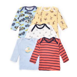 <span class=keywords><strong>T</strong></span>-<span class=keywords><strong>shirt</strong></span> à manches longues pour garçon, vêtements chauds, à col enveloppe, pour bébé, printemps automne - Product Image 5