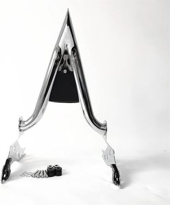 Черные Аксессуары для мотоцикла sissybar CW-HD-PB012-BK и CW-HD-PB012-CR съемная спинка пассажира - Product Image 5