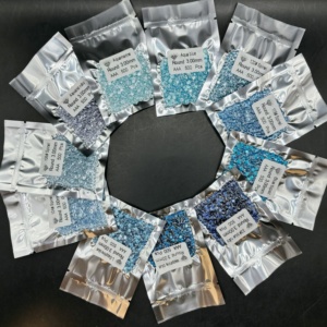 Bán buôn rực rỡ cắt <span class=keywords><strong>Cubic</strong></span> <span class=keywords><strong>Zirconia</strong></span> chất lượng tuyệt vời đối với trang sức làm loạt các bao gồm Red vàng thạch anh tím 1000 cái/túi - Product Image 4