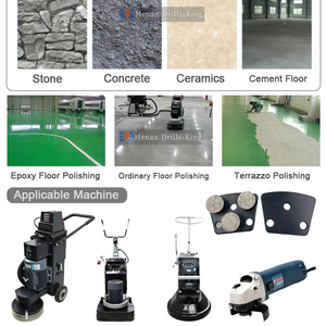 Hình thang kim cương tầng Mài Pad đĩa #30 Grit kim loại trái phiếu kim cương hình thang kim cương Mài đĩa cho máy mài bê tông - Product Image 6