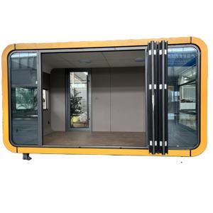 Cabina de manzana personalizable, estructura de acero, red, Estrella <span class=keywords><strong>Roja</strong></span>, paisaje marino Modular, casa integrada, dormitorio, casa de familia vacía, directo de fábrica - Product Image 2