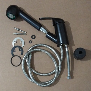 Modern Single Handle Brass <strong>RV</strong> Pull-out <strong>Faucet</strong> with Hot/Cold for Kitchen &amp; Bathroom Use - Product Image 2