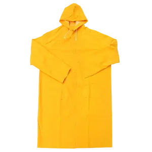 Bestrain Außenhandel Paste Stoff Regenmantel Regen hose Set Erwachsenen Split Polyester Stoff PVC Poncho gelb atmungsaktiv