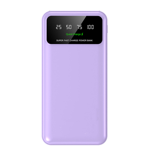 พาวเวอร์แบงค์ PD22.5W ชาร์จเร็วสุดแรง 10000mAh ที่ชาร์จมือถือแบบพกพา ไฟฉาย LED  พอร์ต USB คู่ พาวเวอร์แบงค์แบบกำหนดเองได้ - Product Image 4