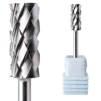 LOGO personnalisé 4xc foret à ongles gel polissage petit canon forets en carbure pour machines-outils