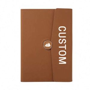 A5 A6 PU Leather Printed <b>Journal</b> Set Custom Thermal Bound Hardcover Travel Business Office Meetings Personal Planner - Product Image 2