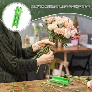Strumento di Stripping floreale verde fai da te per giardinaggio domestico fiorista negozio di fiori uso rosa spinoso rimozione foglie di Rose fiore stelo più pulito - Product Image 4