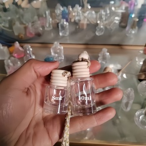 Empty 5ml 8ml 10ml Glass Car Air Freshener Perfume <strong>Bottle</strong> Car <strong>Diffuser</strong> <strong>Bottle</strong> - Product Image 3