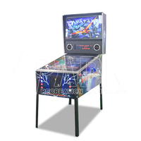 Máquina de mesa Arcade de 3 pantallas de alta calidad para uso doméstico, minialeta operada por monedas, Pinball Virtual, 2018, gran oferta