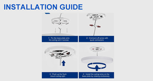 Hiện đại 12 inch 24W <span class=keywords><strong>Led</strong></span> Flush núi Bảng điều chỉnh ánh sáng trần siêu mỏng 0.64 inch độ dày 5cct màu cho phòng khách nhà IP44 - Product Image 5