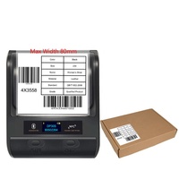 Papier d'étiquettes pour imprimante thermique Detonger DP30 DP80, code-barres, code QR, étiquette de prix, autocollants imperméables résistants aux rayures