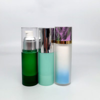 Impression personnalisée bouteille en plastique de couleur rose brillant/mat bouteille cosmétique pour bouteilles de pulvérisation de brouillard conteneurs et emballage