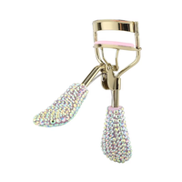 Recourbe-cils de luxe en strass, kit de rehaussement de cils irisé AB Crystal Bling, accessoires de beauté pour salon de maquillage