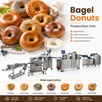 Ligne de production de bagels entièrement automatique haute capacité Bakenati 209, machine industrielle et commerciale pour la fabrication de beignets pour les usines