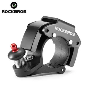 ROCKBROS-Mini timbre de hierro para bicicleta, con sonido fuerte, accesorios para bicicleta, bocina Invisible