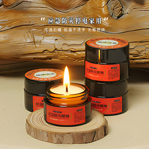 Vela de Emergencia para Prevención de Incendios, 30g, Parafina, Sin Humo, Iluminación para Cortes de Energía en el Hogar - Product Image 1