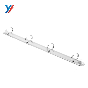 Kim loại bạc niken mạ SGS chứng nhận văn phòng phẩm <span class=keywords><strong>Clip</strong></span> cơ khí Vòng chất kết dính cho thuận tiện tổ chức các tập tin - Product Image 2