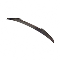 Aileron arrière style M3 en fibre de carbone pour BMW E46 Série 3 berline 1998-2005, becquet de coffre noir brillant