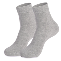 Vente en gros de chaussettes habillées en coton pour hommes chaussettes de sport athlétiques pour hommes chaussettes classiques de travail aux couleurs unies