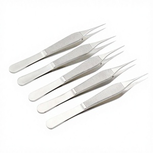 Adson คีมดึงเครื่องมือผ่าตัดสแตนเลสแบบแมนนวลเครื่องมือสำหรับปลูกผมเครื่องมือปลูกถ่ายได้รับการรับรอง CE คลาส - Product Image 1