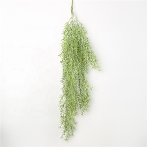 Plantes artificielles suspendues, feuilles artificielles, décoration, nouvelles plantes suspendues à longues feuilles, plantes artificielles pour jardin, art déco extérieur - Product Image 4